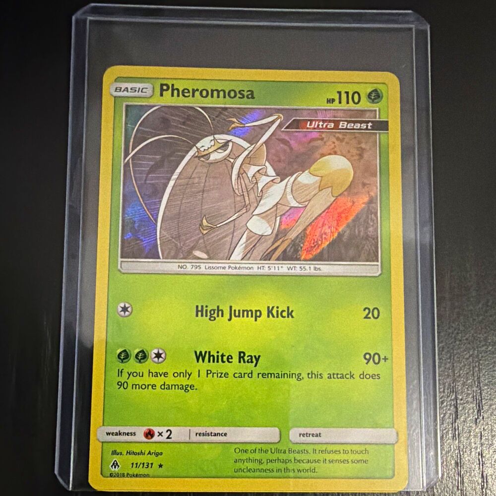 The Pokémon Company Pheromosa 11/131 SM Forbidden Light Ultra Beast Holo Rare